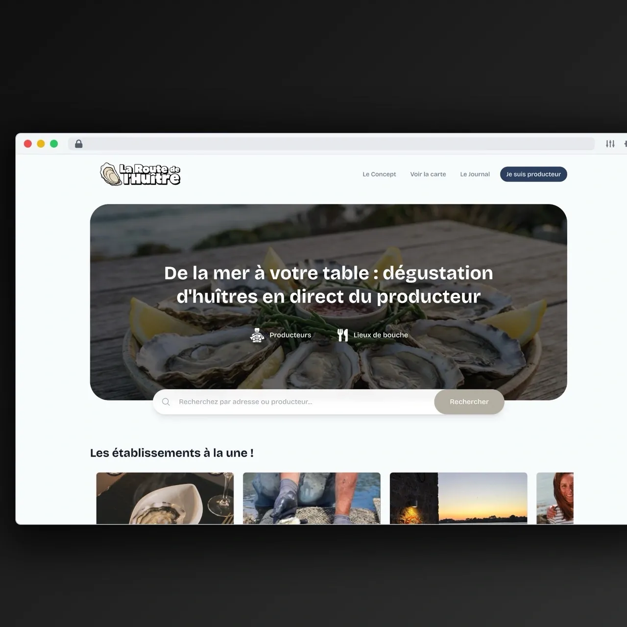 La Route de l'Huître project image